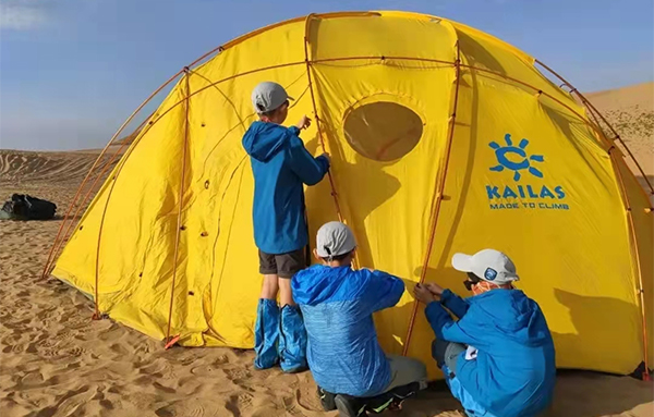 「内蒙古户外」2022欧森营地·腾格里沙漠徒步营（8天）沙海里的英雄之路