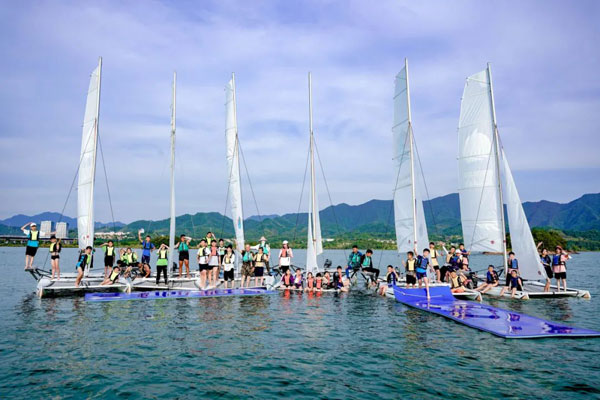 「浙江户外」2023 STAR·WARRIOR千岛湖帆船运动国庆假日营（3天）强健体魄、挑战自我