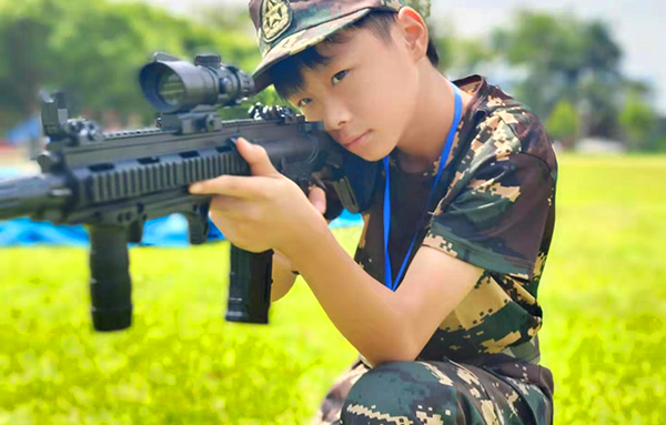 「广西军事 」2022西点少年特种兵夏令营（15天）一次改变、一次成长