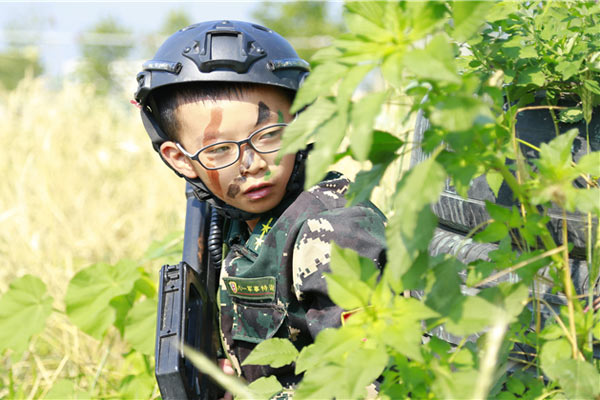上海儿童军训夏令营