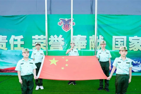 「上海军事」2023西点好习惯之国旗护卫队国庆夏令营（3/5天）我是小小护旗手