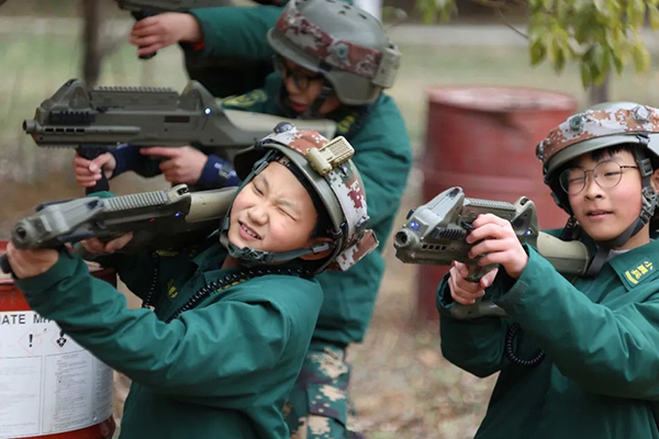 「江苏军事」2024常州小勇兵冬令营（5天）让孩子们懂得自己解决问题