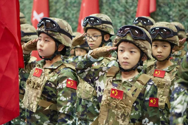 「上海军事」2023风起少年兵挑战冬令营（5天）硬核军事训练营，塑造坚毅品格